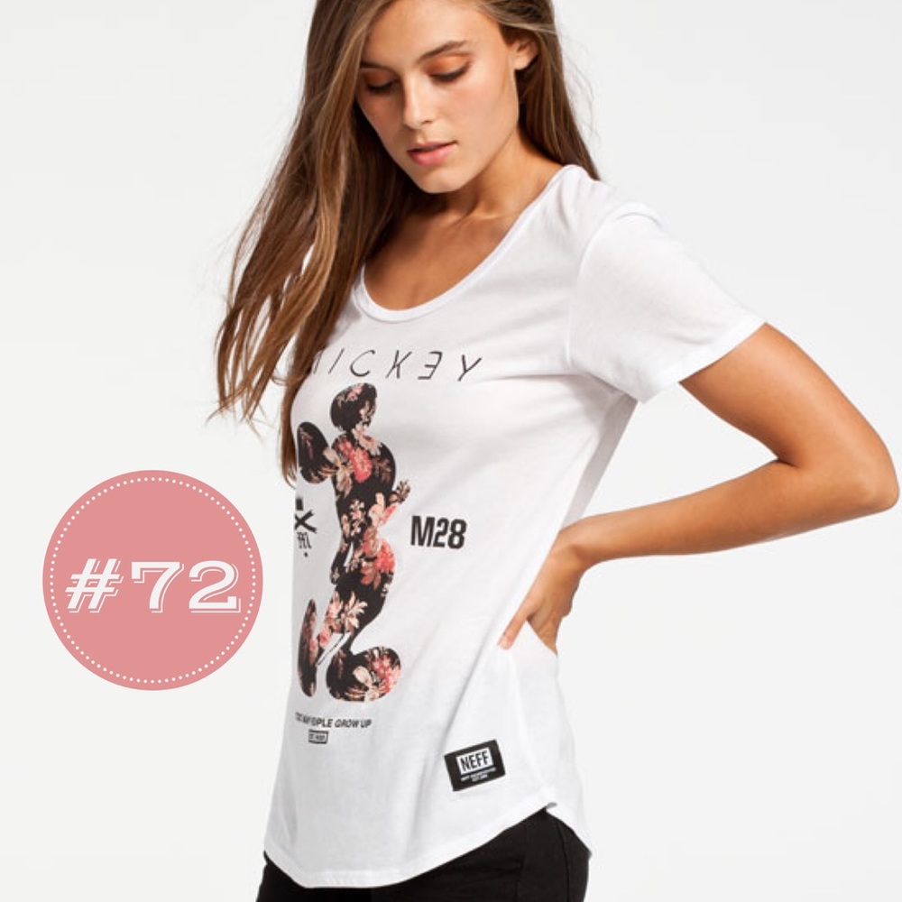 ☀️Neff Disney Collection Mickey Mouse Top