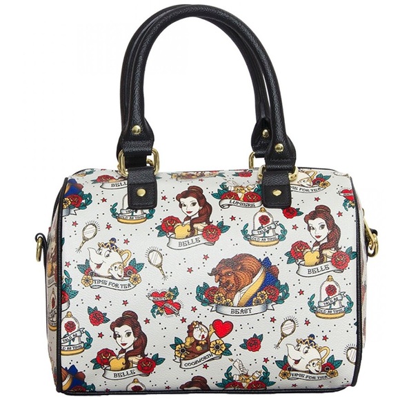 🎉HP🎉✧ NWT Beauty and the Beast Belle Tattoo Bag✧ - Picture 4 of 6