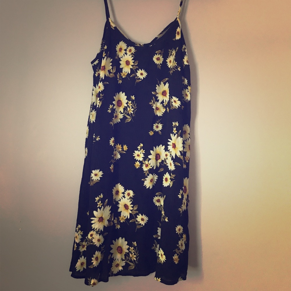 Forever 21 flower print mini dress M