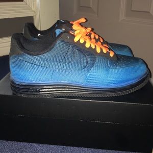 Nike air force 1 blue lunar size 8
