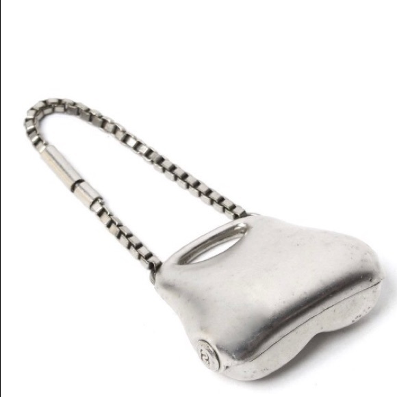 CHANEL SILVER KEYCHAIN - Picture 3 of 4