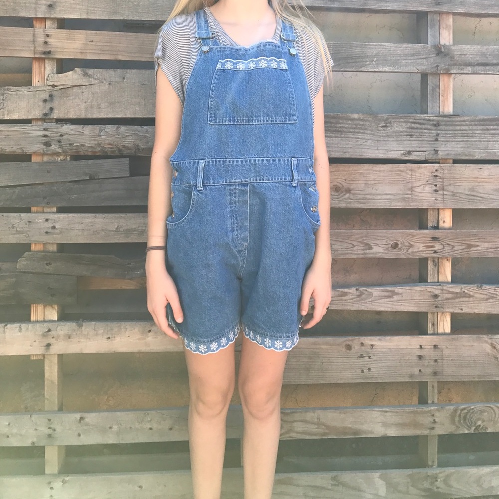 Women's overalls: shorts L