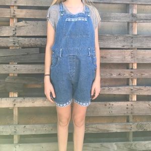 Women's overalls: shorts L