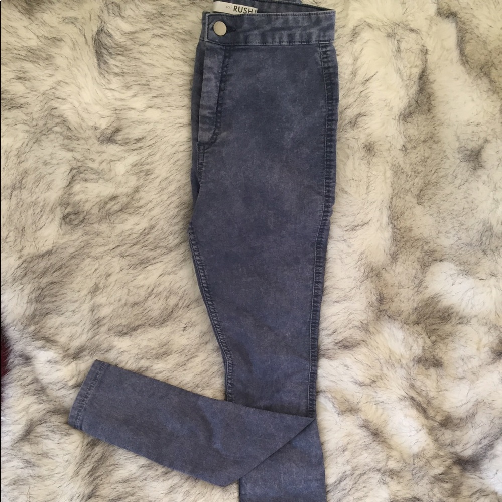 High waisted jeggings