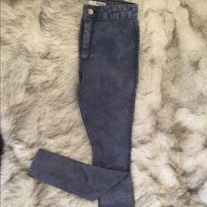 High waisted jeggings