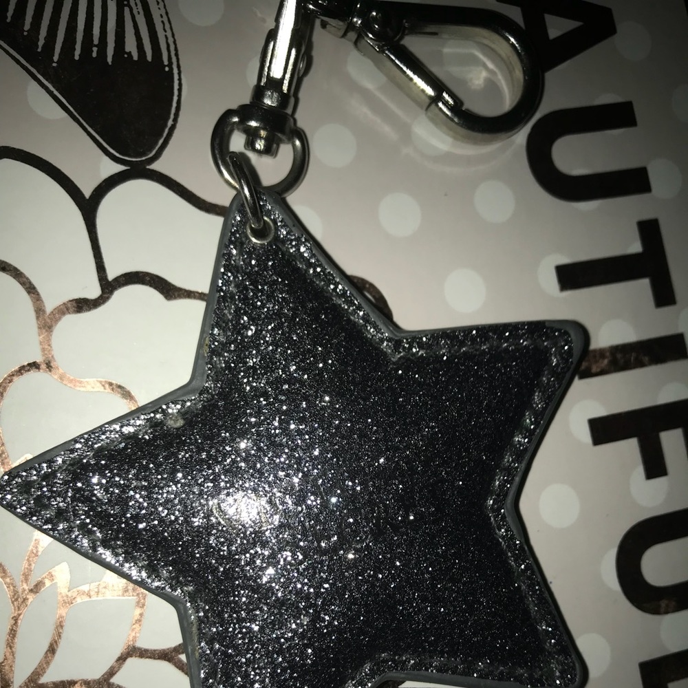Victoria secret lipgloss and key chain