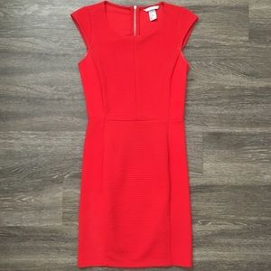 Professional, form-fitting work dress