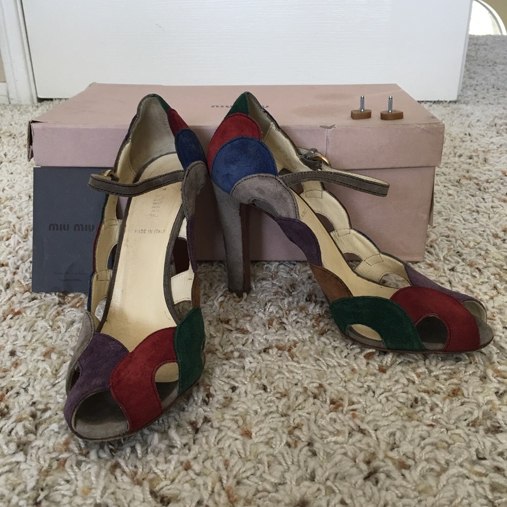 Miu Miu Peep Toe