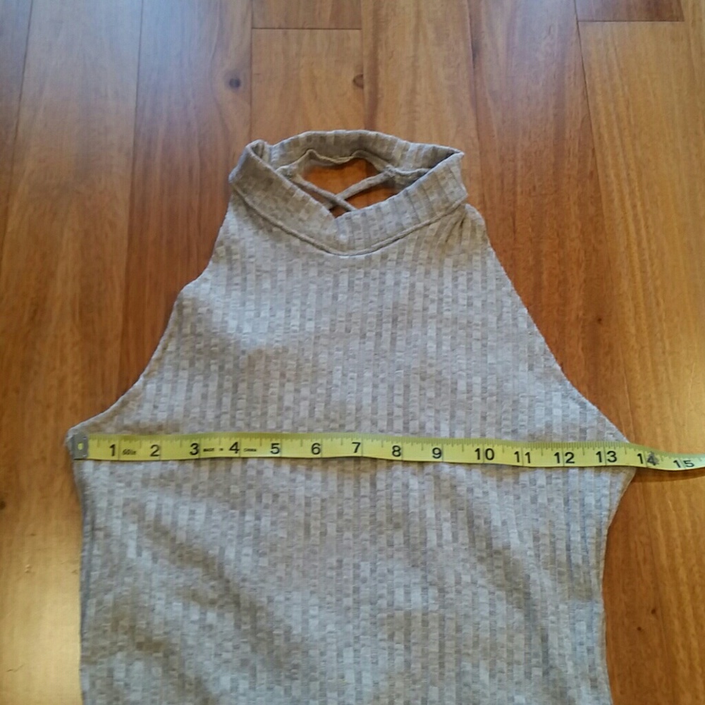 ✅SOLD✅Caged Back Ribbed Bodycon Dress - Picture 6 of 8