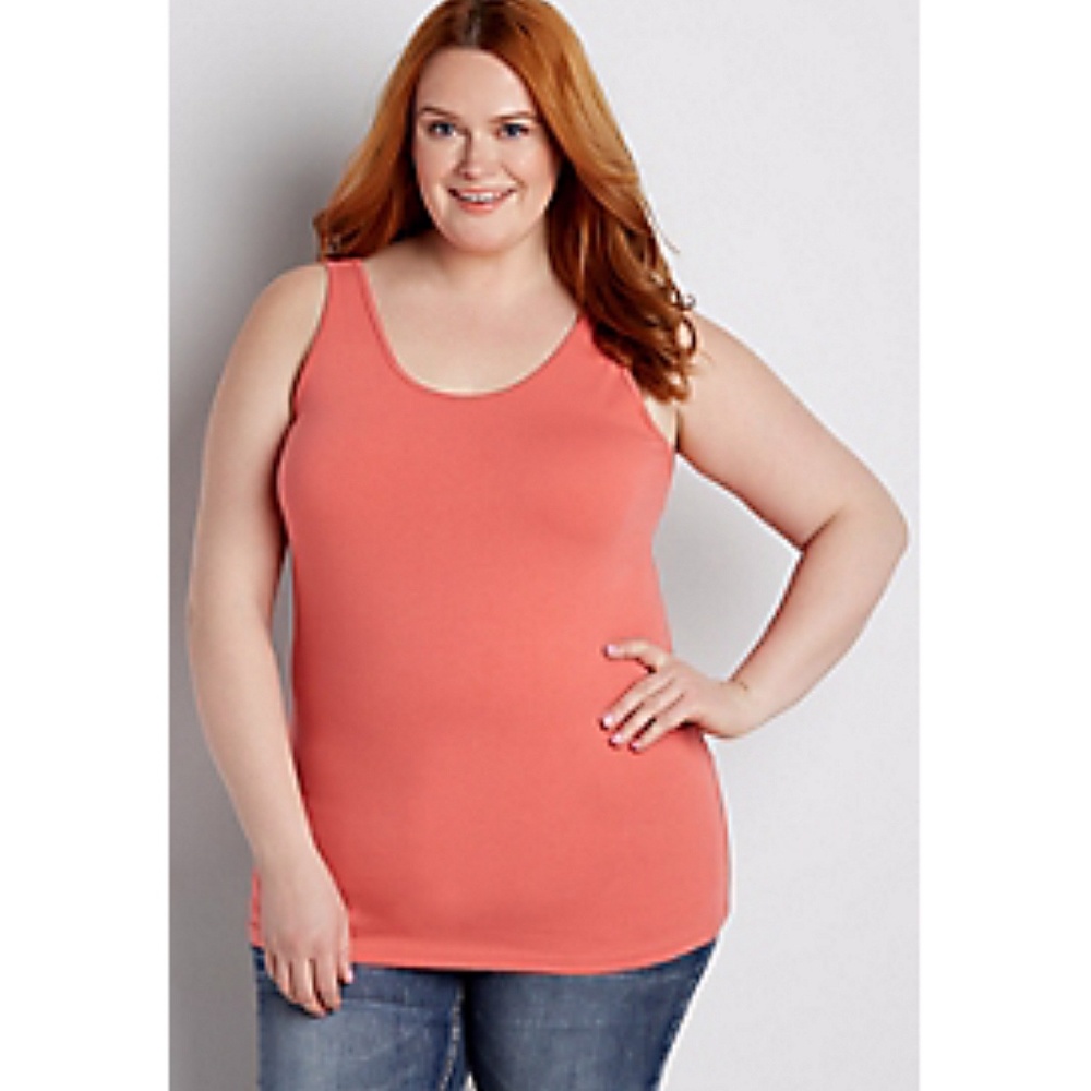 NWT Maurices Scoop Neck Tang Top