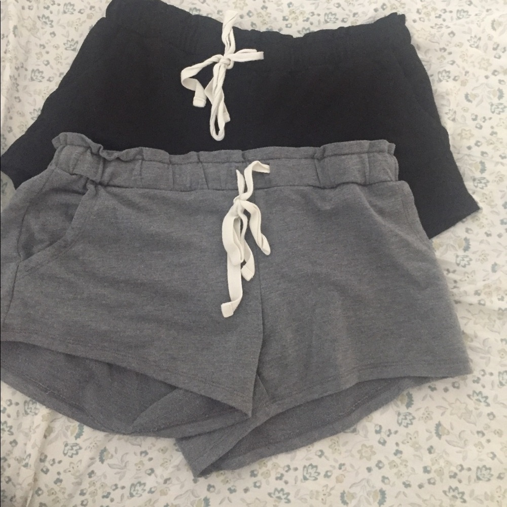 2 Pairs Aerie sweatshorts