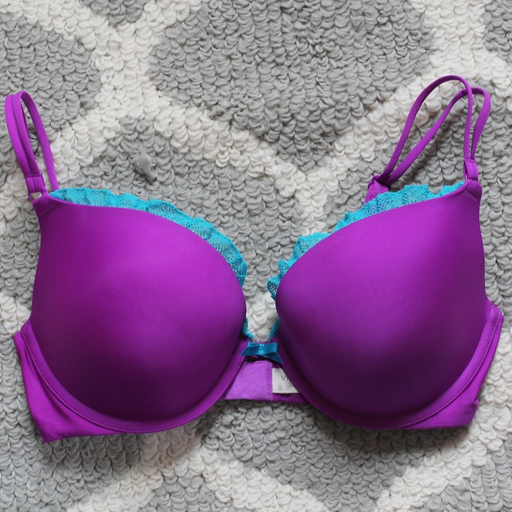 Victoria's Secret Purple Padded Push Up Bra