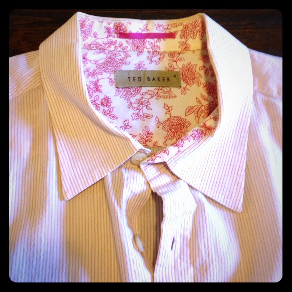 TED BAKER striped shirt
