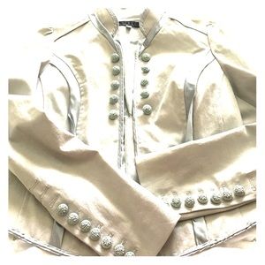 New greyish-blue jacket