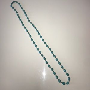NORDSTROM BLUE LONG NECKLACE