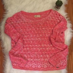 Pink Hollister Sweater