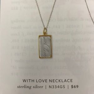 Stella and Dot silver\gold necklace