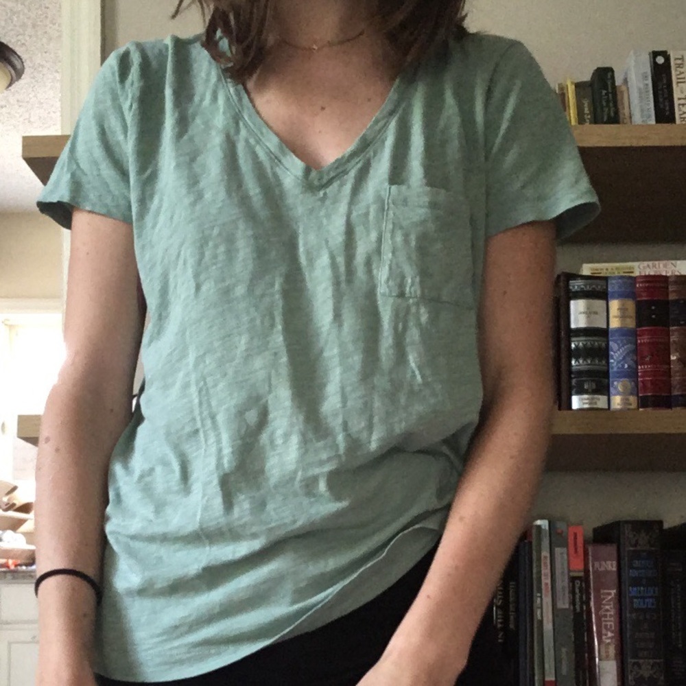 Madewell Whisper V-neck T-shirt
