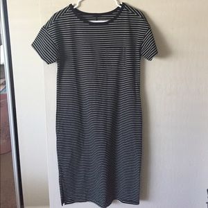 Women's Hanna Anderson striped tee dress S