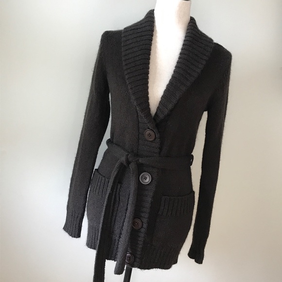 Anne Klein Sweaters - AK▪️Cozy Mid-Length Belted Cardigan▪️