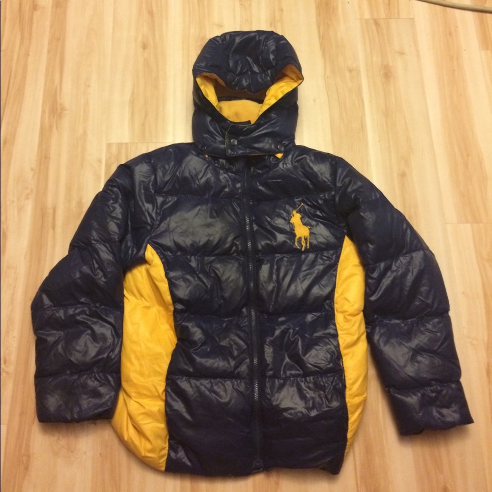 Boy's winter down jacket