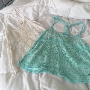 Lace Tank Tops