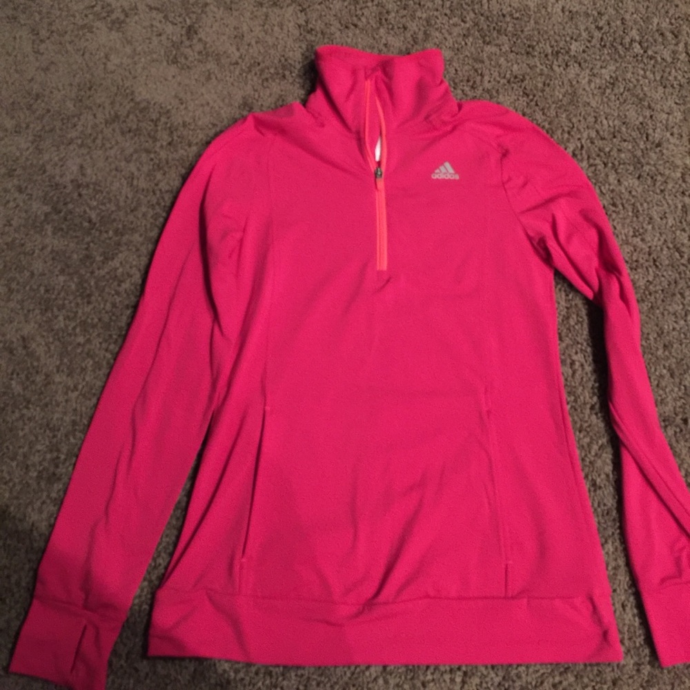 Adidas 3/4 zip pullover