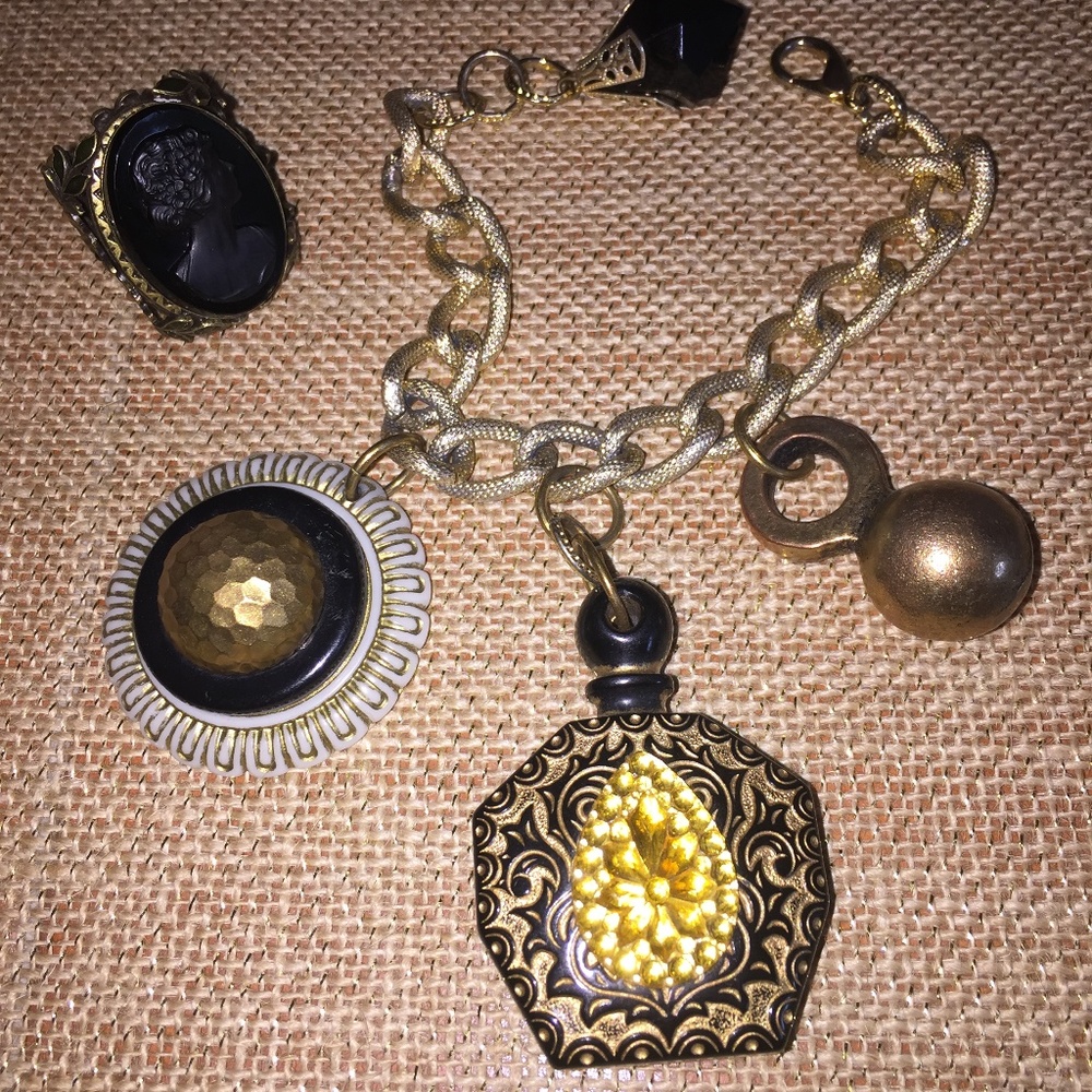 Charm Bracelet + Ring