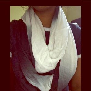Two colored scarf