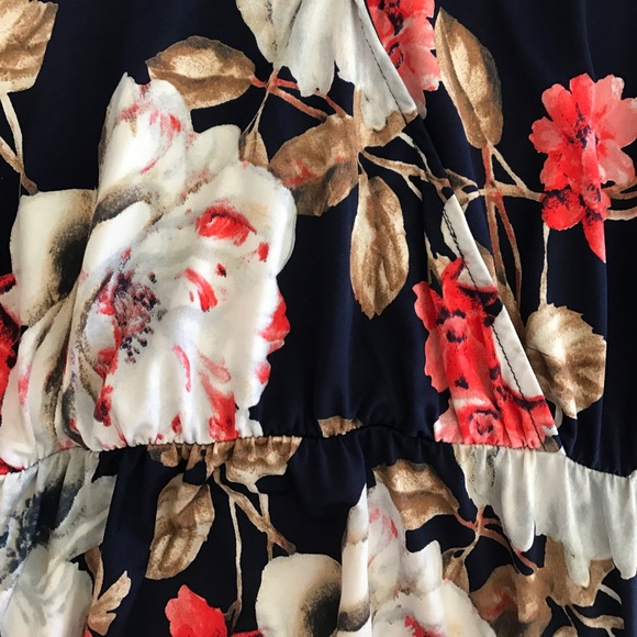 Women's flower light dress L - Picture 5 of 6