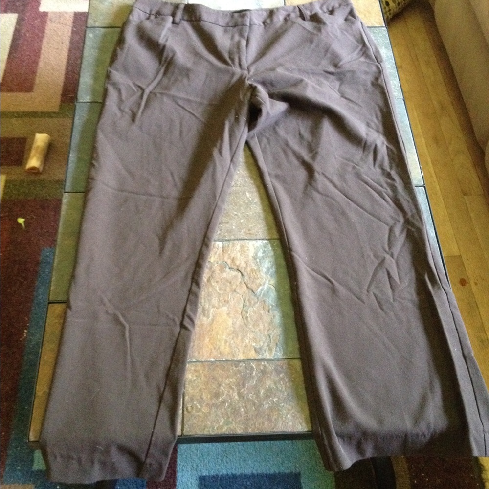 Brown dress pants