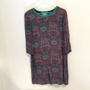 Sandro silk shift dress 2