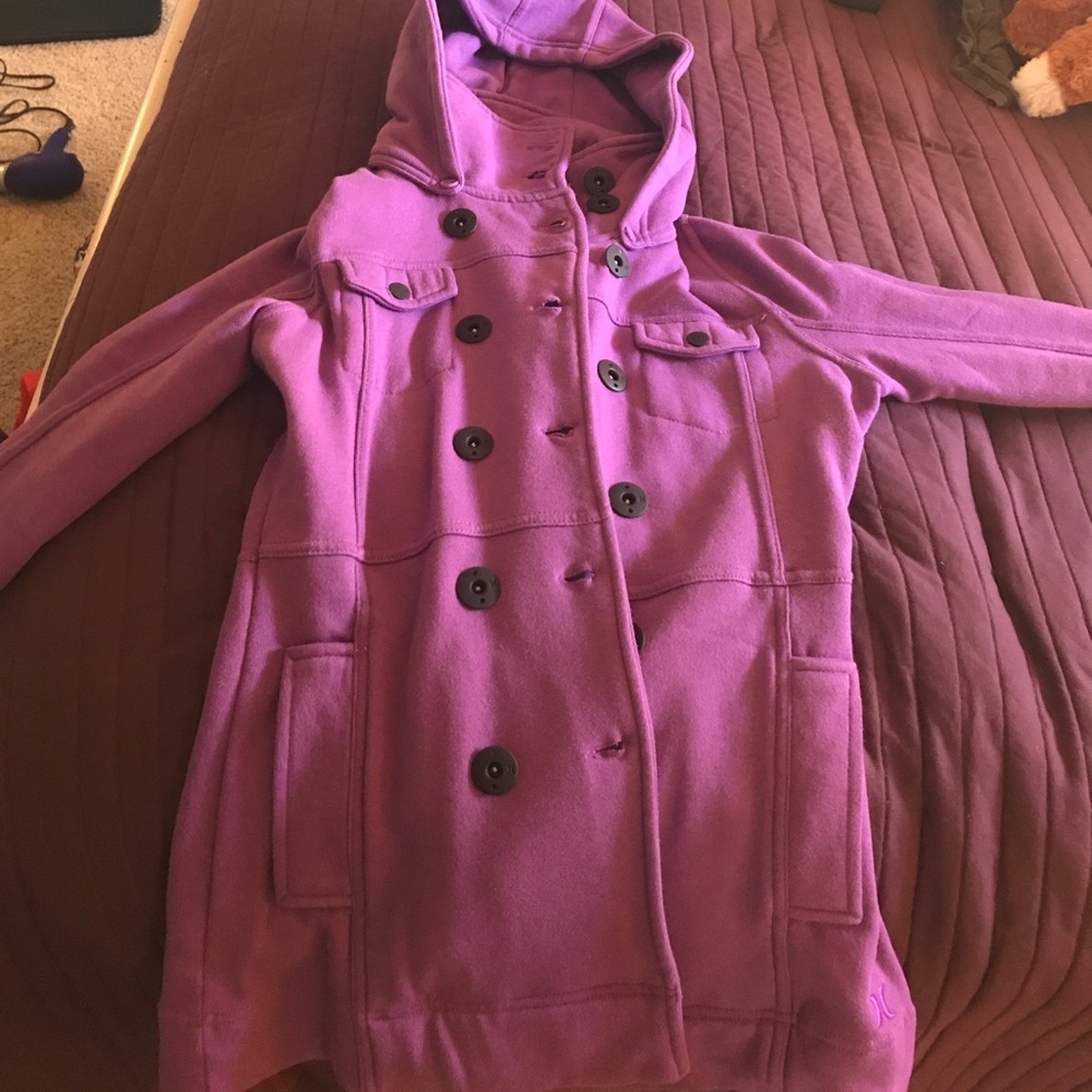 Never worn Hurly peacoat