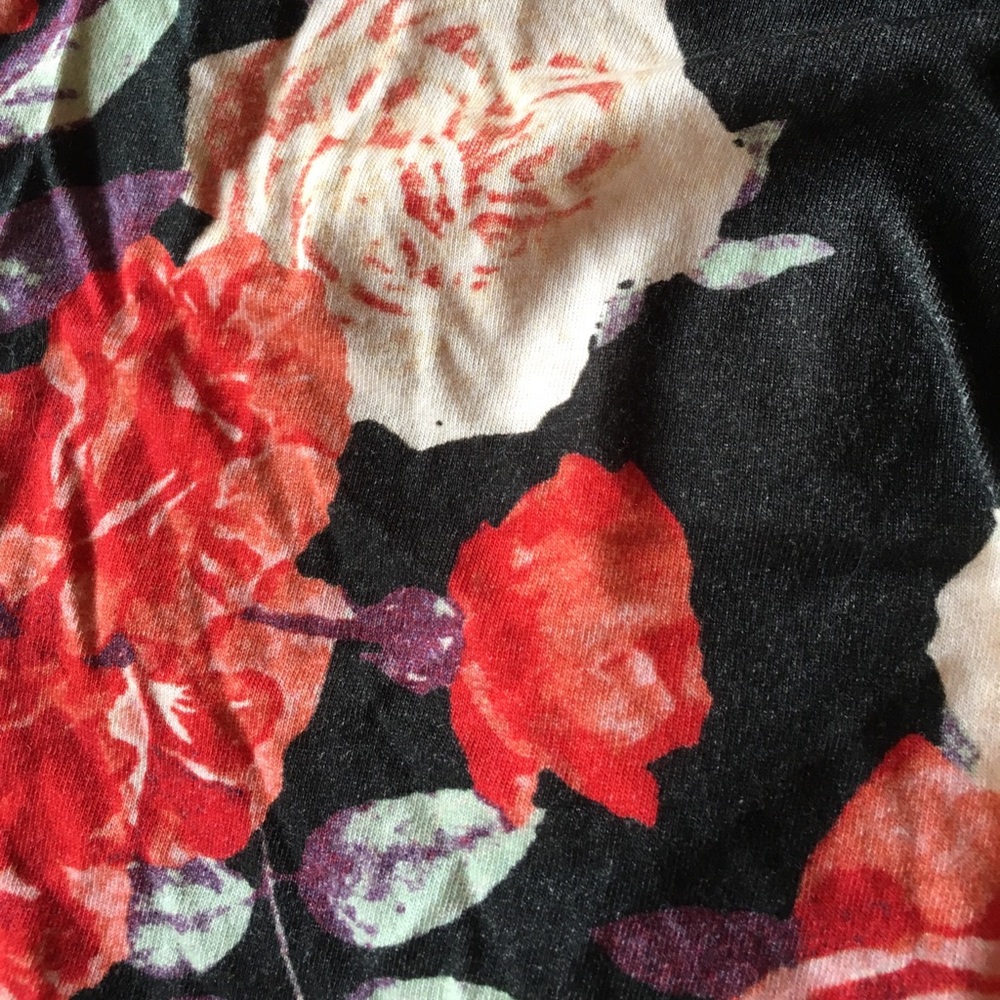 Element Rose Print Racerback Tank Top - Picture 3 of 5