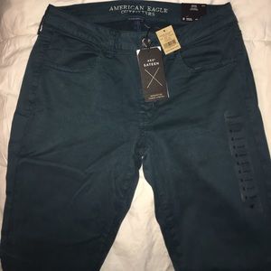 Brand New American Eagle AEO sateen jeggings
