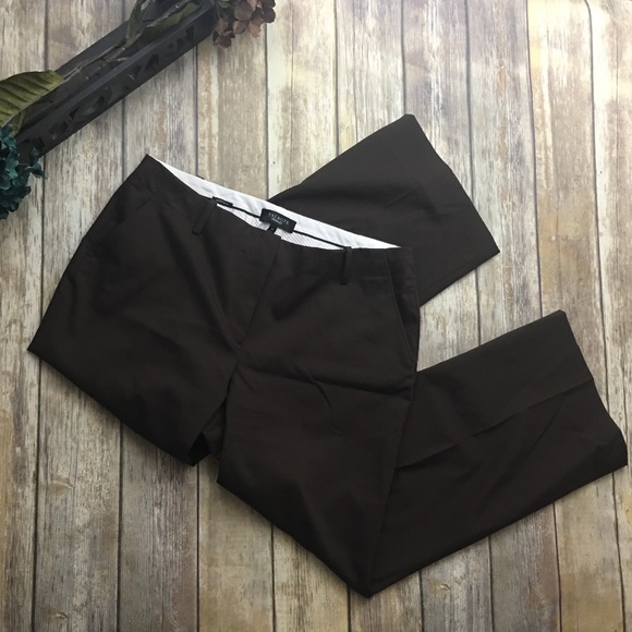 Talbots Pants - Talbots Heritage Brown Wide Leg Pants Size 14