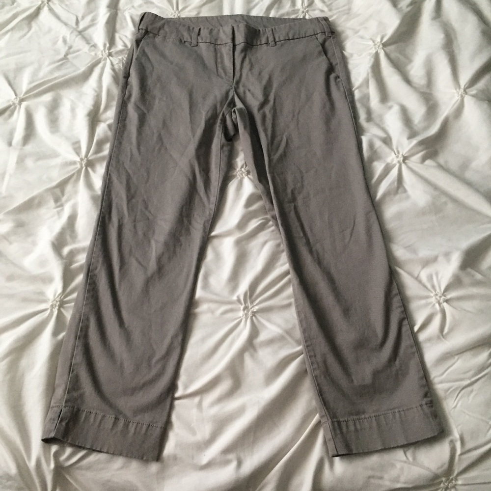 Kenar Gray / Taupe Crop Dress Pants