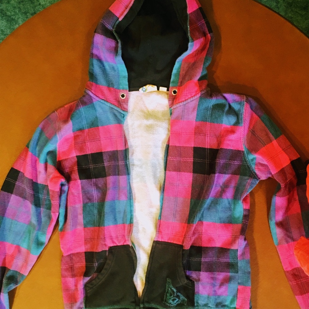 Hooded sweat jacket