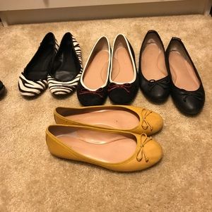 Banana Republic Shoes - Four pairs of Banana Republic Flats size 7.5 Banana Republic Shoes - Four pairs of Banana Republic Flats size 7.5
