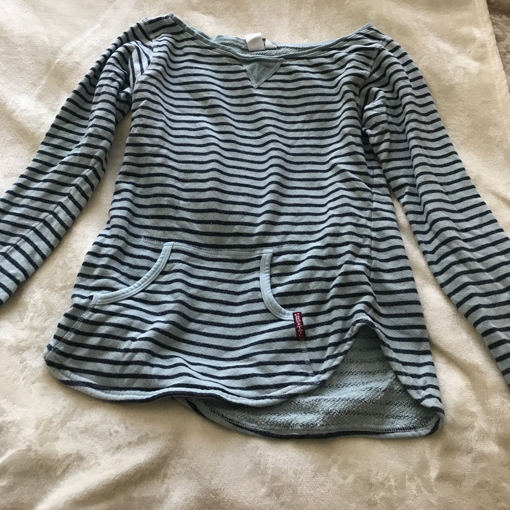 Over the shoulder sweater