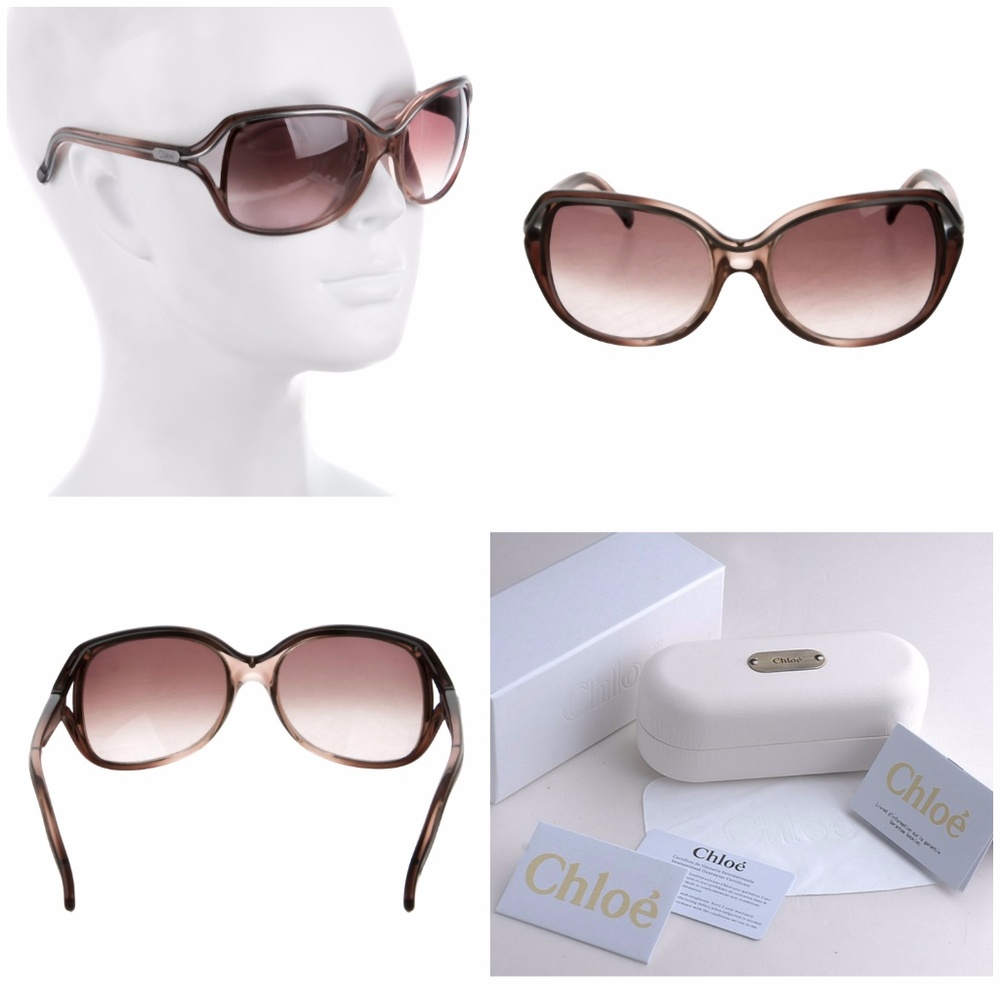 $400 Chloe SUNGLASSES NEW with case and cards