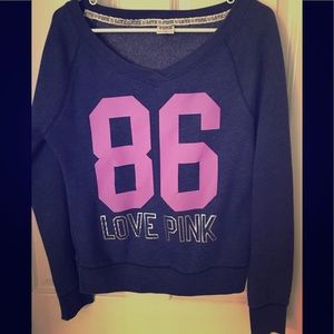 Pink Victoria's Secret sweatshirt