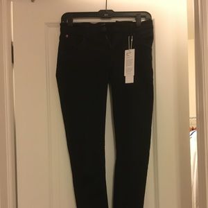 Hudson Jeans Lydia super skinny black denim 25