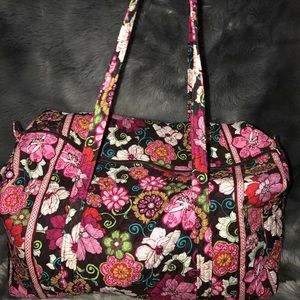 VERA BRADLEY Large Duffel Bag and Crossbody Purse