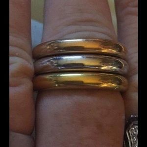 10kt Gold Stackable Rings