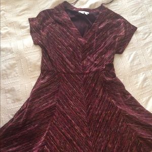 London Times chevron pattern dress