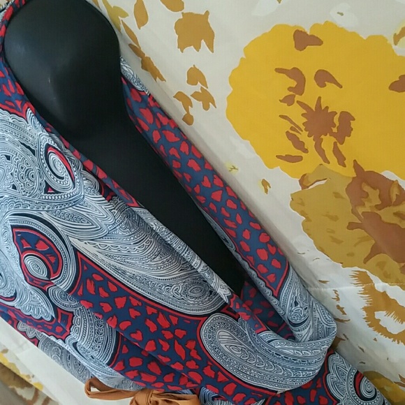 Paisley Kaftan Dress - Picture 2 of 6