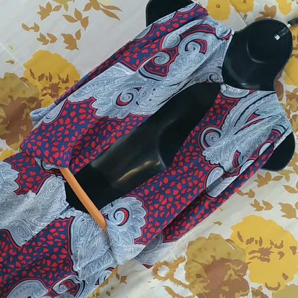 Paisley Kaftan Dress - Picture 4 of 6