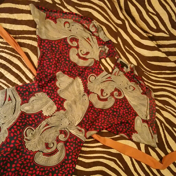 Paisley Kaftan Dress - Picture 5 of 6