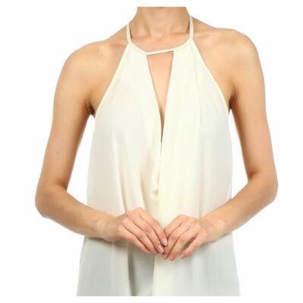 BLVD KEYHOLE FRONT TOP IVORY